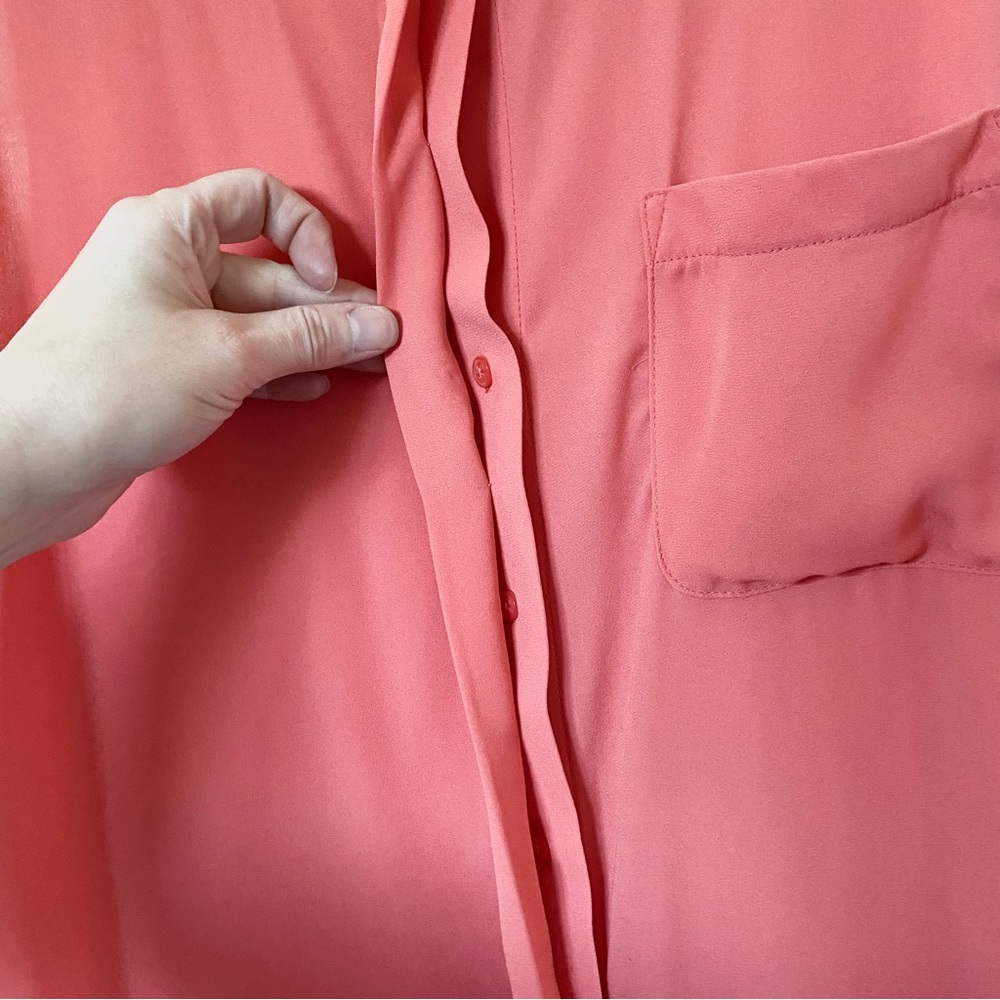 Loft Button Down Chest Pocket Shell - image 5